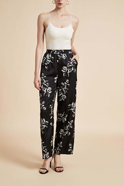 Yola Floral Wide-Leg Pants
