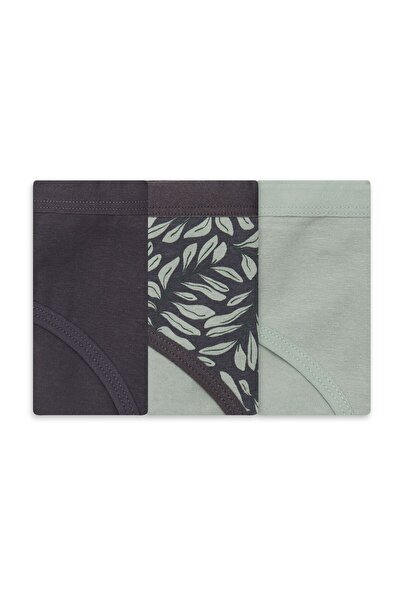 Henderson Women's Briefs 3-Pack Cotton & Elastane Everyday Panties Comfortable Breathable | Mi-Mi