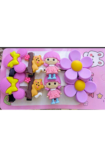 Shiklik Набір з 8 вишуканих шпильок з фігурками дівчаток