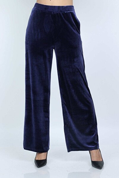 Nichii بنطلون واسع الساق بخصر عالٍ