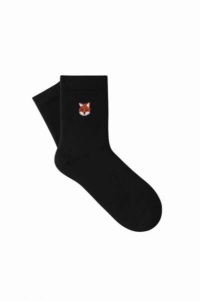 WWF Market Чорапи Red Fox Bamboo - черни
