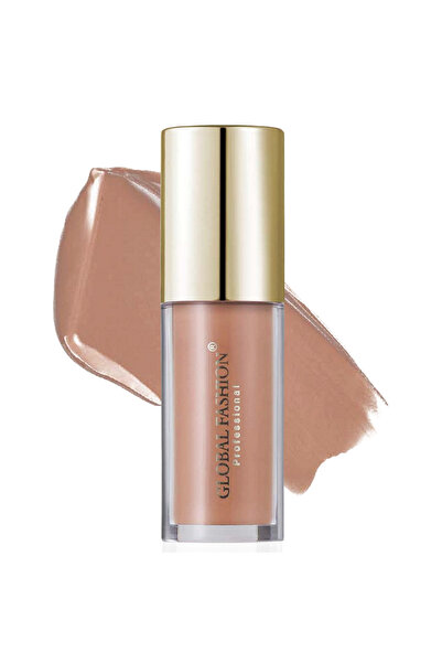 global fashion ملمع شفاه مخملي مطفي يدوم طويلاً، 4 غرام - 24 لونًا، خفيف الوز...