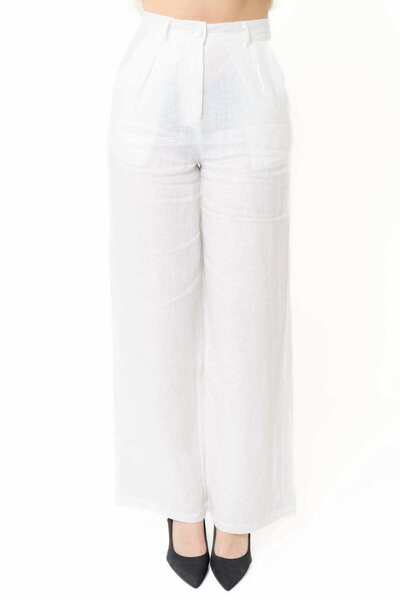 Yola Solid Full Length Relaxed Fit Pants