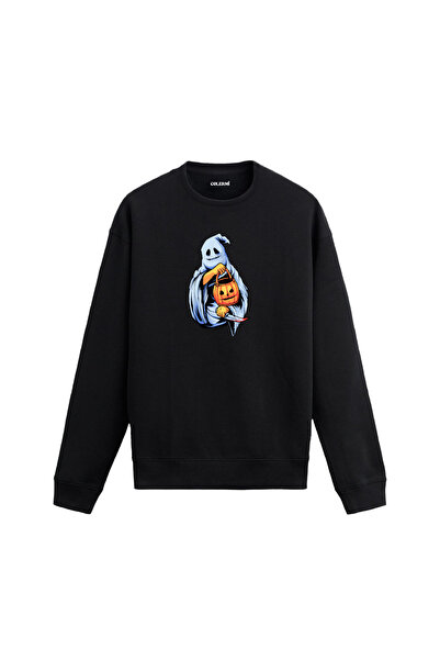 Colermi سترة بتصميم اليقطين والشبح مع سكين