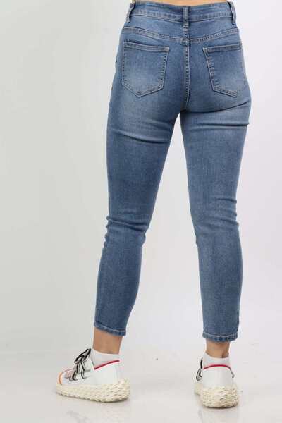 Nichii High-Waist Boyfriend Pants