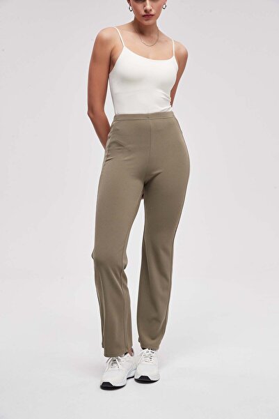 Livia بنطال ضيق سادة