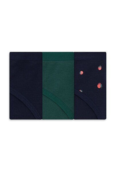 Henderson Women's Briefs 3-Pack Cotton & Elastane Everyday Panties Comfortable Breathable | Mi-Mi