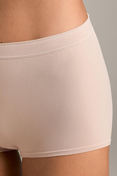 Oysho 2'li dikişsiz yumuşak dokunuşlu shortie külot