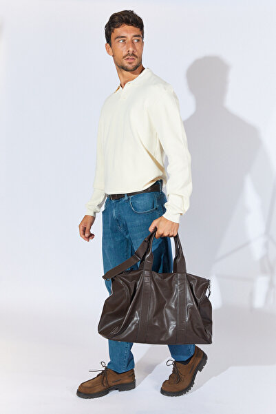 Manche Polo Yaka Kazak - Ekru | MEW515287-01