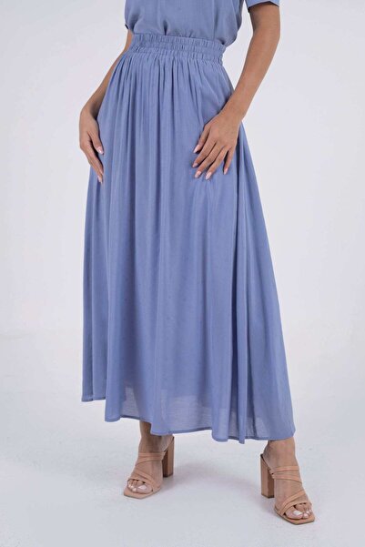 Nichii Solid Maxi Skirt
