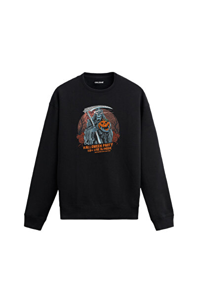 Colermi سويت شيرت لحفلات الهالوين بطابع أزرايل