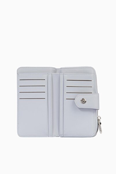 CENGİZ PAKEL Women's Wallet-Portfolio 65231m - Ice Blue