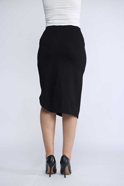 Nichii Midi Skinny Front-Cloche Skirt