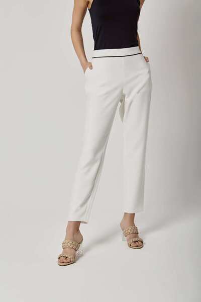 DALYDRESS Solid High-Waisted Pants