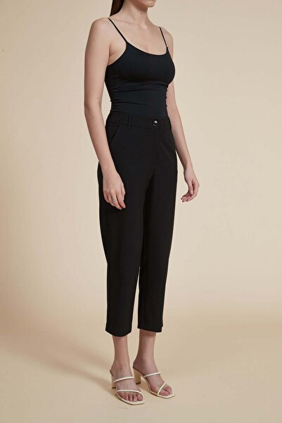 Yola Solid Midi Women's Pants