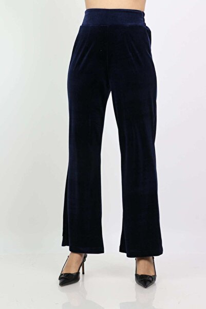 DALYDRESS Wide-Leg Velvet Pants