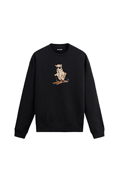 Colermi سترة رياضية بتصميم شخصية الألبكة الكاياكية