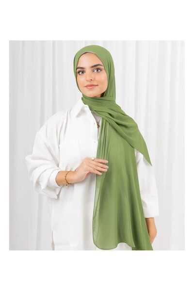 Hejab Fashion Plain crepe chiffon shawl (200cm * 70cm) by Levoal brand