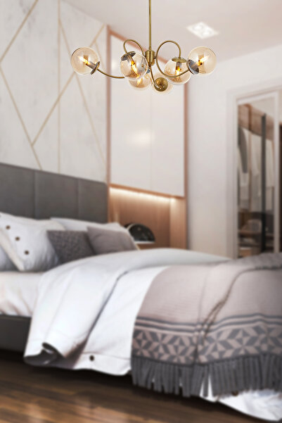 HubRom Chandelier HubRom, MARAL 5006-4032-96 85x85xHmax90 cm 6xE14-40W Antique