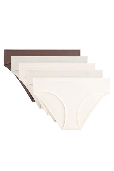 Oysho 5 adet dikişsiz klasik soft touch külot