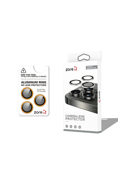 one depot only for quality life iPhone 17 Pro Compatible Premium Sapphire Anti-Fingerprint Anti-Reflective Camera Lens Protector