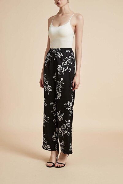 Yola Floral Wide-Leg Pants