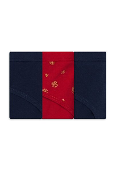 Henderson Women's Briefs 3-Pack Cotton & Elastane Everyday Panties Comfortable Breathable | Mi-Mi