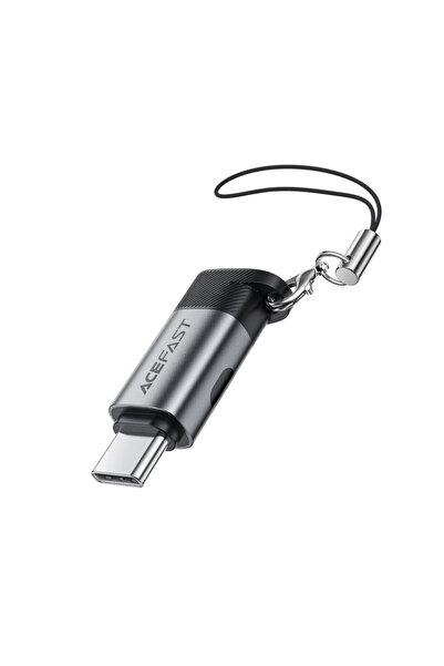 Acefast Adaptor USB-C, 480Mbps, 5A, Fast Charging, Acefast, J9, gri