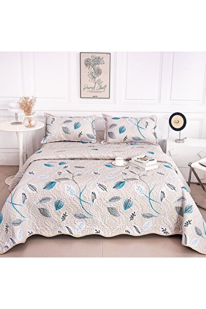 Casa de vis Online Set cuvertura cu 2 fete, Casa de Vis Online, matlasata, 3 piese, multicolor, 220 x 240 cm, Y-276