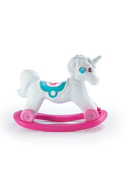 DOLU OYUNCAK Dolu Unicorn Sallanan Tekerlekli At 2509