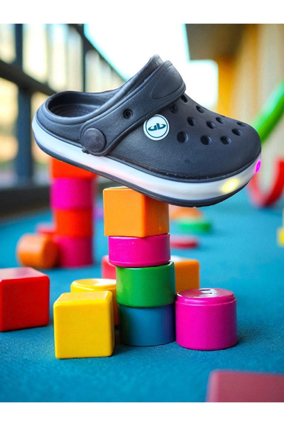 Akınal Bella Konay e196 ışıklı erkek çocuk kroks Terlik