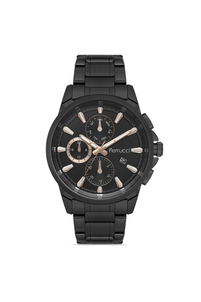 Ferrucci ساعة يد رجالية FER.03596M.03 بسوار فولاذي