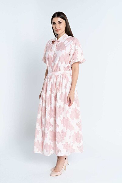 Nichii Floral Midi Skirt