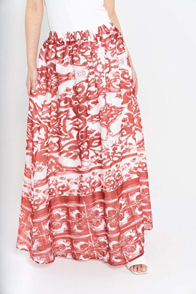 Nichii Printed Maxi Skirt