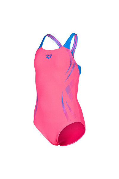 ARENA Poseidonia Pro Back Children's Pink Swimmer Swimsuit 009005980