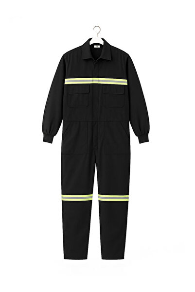 Çamdalı İş Elbiseleri Softshell Boy Jumpsuit Waterproof with Reflective Elements and Zipper