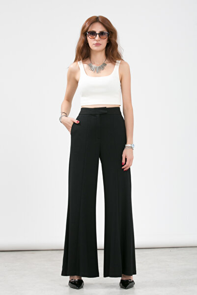 LA PANTE Belted Spanish Trousers with Tassels