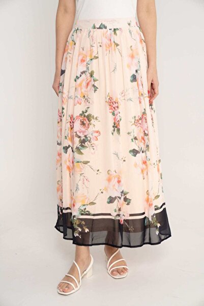 Nichii Floral Maxi Skirt