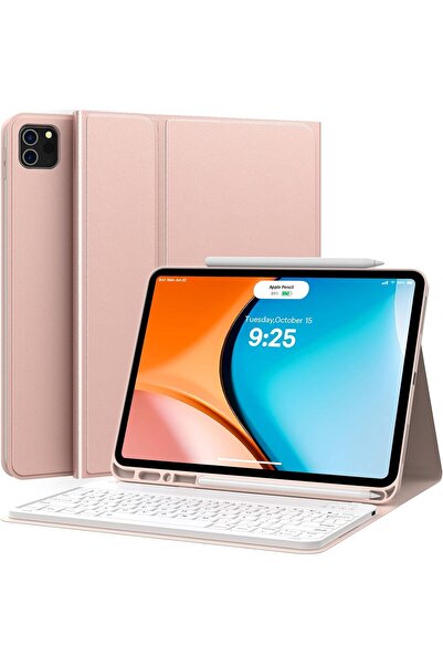 CHESONA iPad Pro 12.9 inch 2021 Case with Keyboard