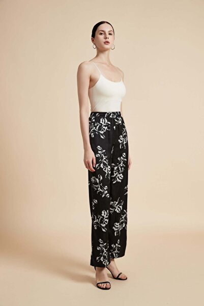 Yola Floral Wide-Leg Pants