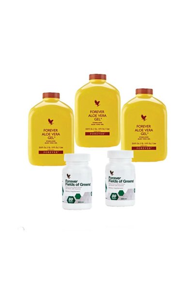 Forever Forever Aloe Vera Gel with Fields Green
