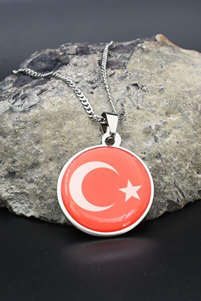 Prestige قلادة القمر والنجمة - سلسلة من الفولاذ المقاوم للصدأ 902286