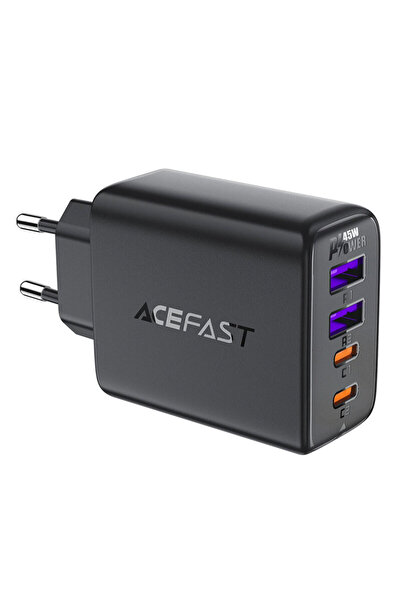 Acefast USB Wall Charger, Type-C, GaN Acefast, A61, PD45W, Black