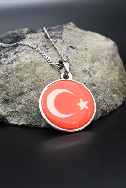 Prestige Moon and Star - Moon Star Necklace Stainless Steel Chain 902286
