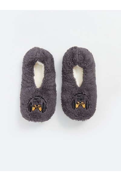 Deniz Terlik Men's Sonic Fleece Plush Silent Sole Booties