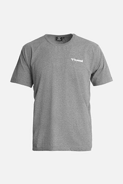 hummel Jullian 912390-2833 Dark Gray Men's T-Shirt - Relaxed Fit Sports & Casual Use