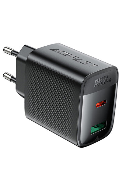 Acefast GaN Type C Fast Charger A106, 45W, 3A, Black
