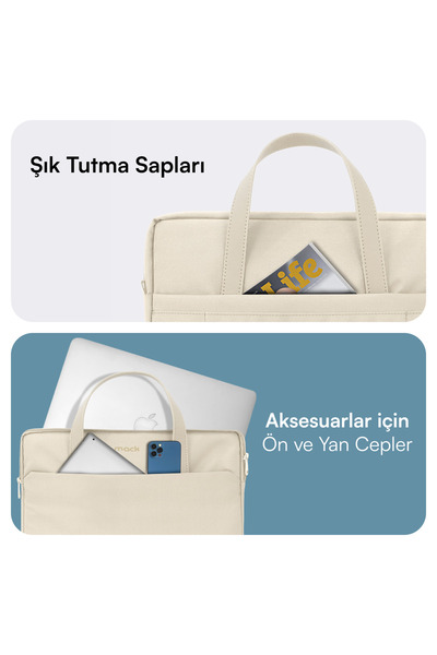 Mack Mce-1514 15.6\" Nova Eco Notebook Bag Latte