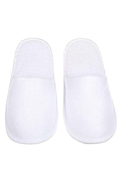 OEM Home slippers, 2 pairs, White, Universal size