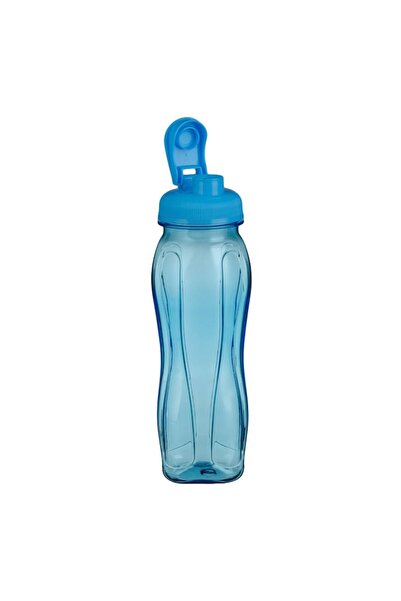 SHOPIENS Live Up Sport Water Bottle, Flip-cap, Turquoise, 0.75 L